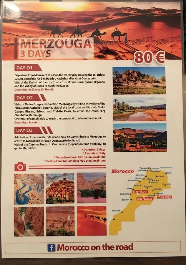 Nocleg ze śniadaniem Riad Araba Felice Marrakesz